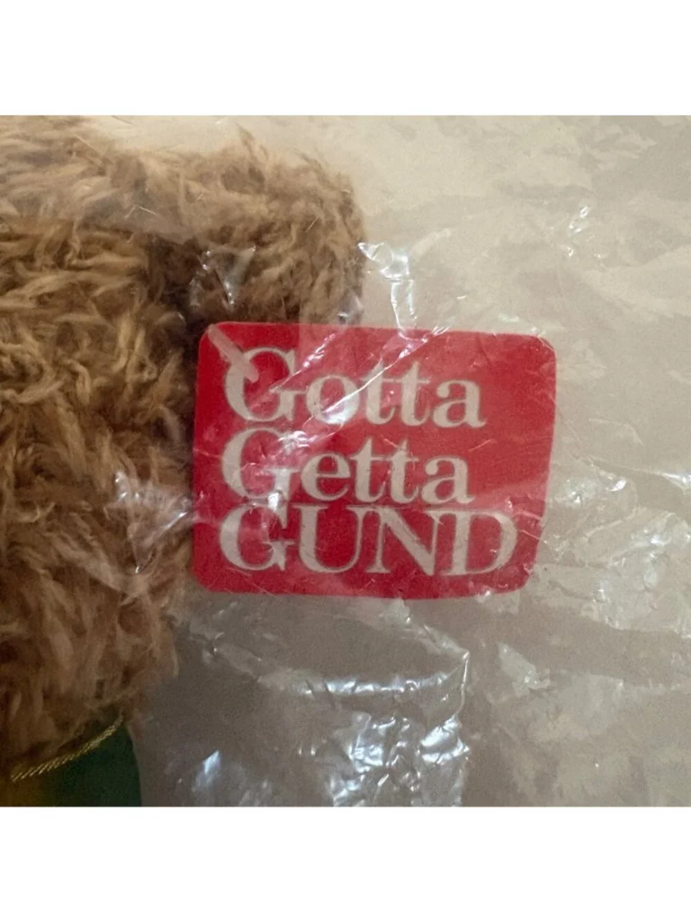 Gotta Getta Gund Bear F25724-1 Bearessence Plush Stuffed Animal Brown 14
